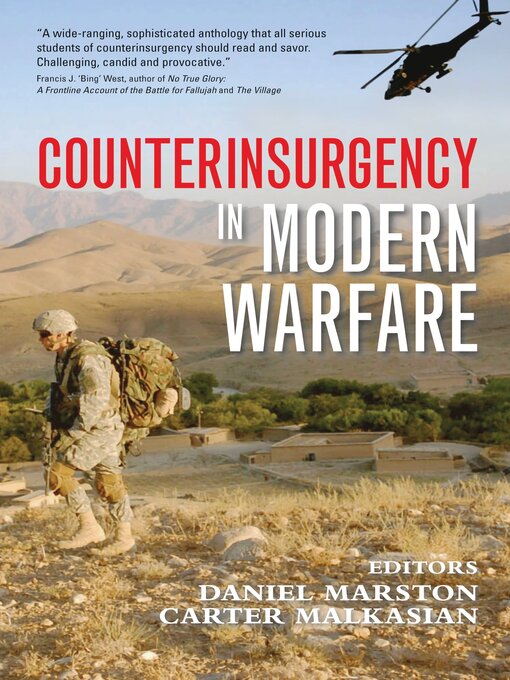 Title details for Counterinsurgency in Modern Warfare by Daniel Marston - Wait list